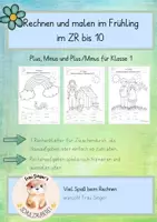 Vorschau - Arbeitsblätter - Rechnen und malen im Frühling ZR bis 10 - 3 ABs - Deckblatt