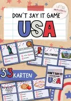 Vorschau - Spiele - USA | Game | Don´t say it - Deckblatt