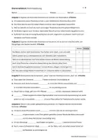 Vorschau - Test - Grammatiktest: Kommasetzung (zweifach differenziert) - Seite 1