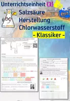 Vorschau - Unterrichtsreihen - Säuren & Laugen 3 | Chlorwasserstoff - Deckblatt
