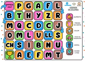 Vista previa - Juegos / Gamificación - TABLEROS LÉXICO Y CONCIENCIA FONOLÓGICA - página 3