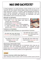 Vorschau - Arbeitsblätter - Sachtexte (Merkmale und Funktionen) - Seite 2