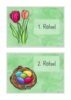 Vorschau - Arbeitsblätter - Ostern - Escape Room - Mathematik - Seite 3