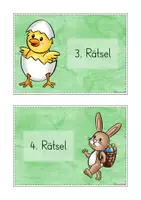 Vorschau - Arbeitsblätter - Ostern - Escape Room - Mathematik Klasse 3 - Seite 3