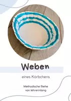 Vorschau - Mal- und Bastelvorlagen - Körbchen Weben - Deckblatt