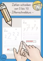 Vorschau - Arbeitsblätter - Ziffernschreibkurs - Deckblatt