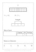Vorschau - Arbeitsblätter - Die Zahl des Tages im Zahlenraum 20 - Tägliche Übung - Seite 2