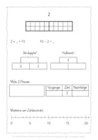 Vorschau - Arbeitsblätter - Die Zahl des Tages im Zahlenraum 20 - Tägliche Übung - Seite 3