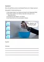 Vorschau - Arbeitsblätter - Unterrichtseinheit ' 6 Experimente zur Luft' - Arbeitsblätter - Deckblatt