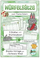 Vorschau - Arbeitsblätter - Würfelsätze zum Thema Ostern - Deckblatt