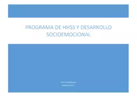 Vista previa - Para docentes: organización, planificación y formación - Plantilla Programa Específico Habilidades Sociales - Portada