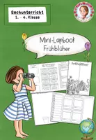 Vorschau - Arbeitsblätter - Frühblüher Lapbook | Sachunterricht Klasse 1-4 - Deckblatt