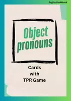 Vorschau - Spiele - Karten und Spiel (5/6): Object Pronouns - Deckblatt