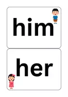 Vorschau - Spiele - Karten und Spiel (5/6): Object Pronouns - Seite 2