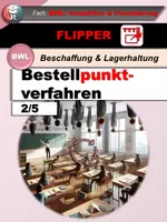 Vorschau - Unterrichtsreihen - Bestellpunktverfahren (Beschaffung Flipper 2/5) - Deckblatt