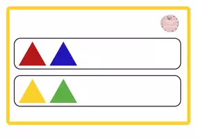 Vista previa - Tarjetas / Manipulativos - SERIES GEOMÉTRICAS 🔷🔴🟩 PARA INFANTIL, TARJETAS DE JUEGO - página 1