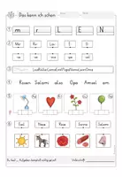 Vorschau - Test - Lernstandserhebung⎟Quiz: Deutsch 1. Klasse - Seite 3