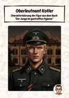 Vorschau - Text - Charakterisierung: Oberleutnant Kotler aus dem Buch "Der Junge im gestreiften Pyjama" - Deckblatt