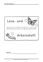 Vorschau - Arbeitsblätter - Leseverständnis Arbeitsblätter Von der Raupe zum Schmetterling Klasse 1 2 - Seite 1