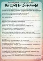 Vorschau - Arbeitsblätter - Fantasiegeschichte zum Umgang mit Konflikten - Seite 1