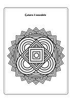 anteprima - Materiale per pittura e bricolage - Mandala Ramadan – Disegni Islamici da Colorare per Adulti e Bambini - Pagina 1
