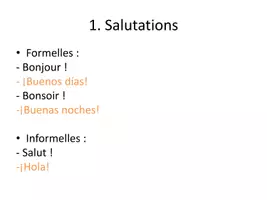 Aperçu - Préparation de séance / Séance complète - Se_presenter en Français_niveau A1 - Page 1