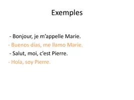 Aperçu - Préparation de séance / Séance complète - Se_presenter en Français_niveau A1 - Page 2