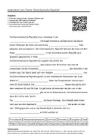 Vorschau - Arbeitsblätter - Arbeitsblätter zum Thema "Dominikanische Republik" (Lückentext, Hörverstehen) + Lösung & MP3 - Deckblatt
