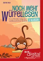 Vorschau - Arbeitsblätter - Noch mehr Würfellesen 3. Klasse (Leseförderung mit vorbereiteten Texten) - Deckblatt