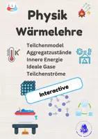 Vorschau - Arbeitsblätter - Physik Wärmelehre - Materialpaket - Teilchenmodel Aggregatzustände - Seite 1