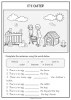 Vorschau - Arbeitsblätter - Easter grammar activities (Englisch) - Seite 1
