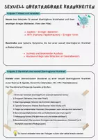 Vorschau - Arbeitsblätter - Sexuell übertragbare Krankheiten - Aufgaben, Rollenspiel, Steckbrief | Unterrichtsreihe "Sexualerziehung", 8. Klasse Biologie - Seite 1
