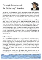 Vorschau - Unterrichtsreihen - Christoph Kolumbus Steckbrief und Texte I Geschichte und Sachunterricht - Seite 2