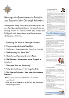 Vista previa - Unidades / Secuencias / Situaciones de Aprendizaje - Steckbrief Christoph Kolumbus Deutsch / Geschichte / bilingualer Unterricht Alemán - página 1