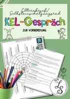 Vorschau - Anderer Materialtyp - KEL-Gespräch (Kinder-Eltern-Lehrer-Gespräch) - Deckblatt