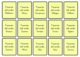 Vista previa - Juegos / Gamificación - JUEGO DE MESA SOBRE VERBOS: VERBALIZANDO - página 2