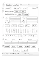 Vorschau - Test - Lernstandserhebung⎟Quiz: Deutsch 1. Klasse - Seite 3