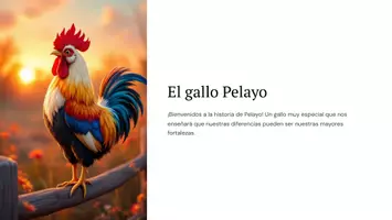 Vista previa - Presentaciones - El gallo Pelayo - Portada