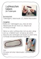 Vorschau - Arbeitsblätter - Luftmaschen häkeln für Fadenspiel - Seite 1