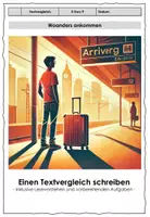 Vorschau - Unterrichtsreihen - Textvergleich - Woanders ankommen - Deckblatt