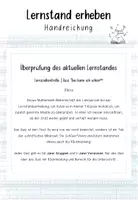 Vorschau - Test - Materialpaket (wachsend): Lernstandserhebungen Mathe 1. Klasse - Seite 2
