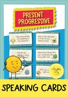 Προεπισκόπηση - Φύλλα εργασίας - Present Progressive Speaking Cards; 39 κάρτες συνομιλίας (Αγγλικά) - Εξώφυλλο
