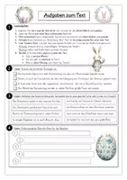 Vorschau - Stundenentwürfe - Ostern Übungsheft: Sachtext der Woche (Arbeitsheft Klasse 4-6, mit den Schwerpunkten Leseverständnis, Rechtschreibung, Wortarten, Reflexion und Medien) - Seite 3