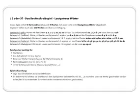 Vorschau - Spiele - 1, 2 oder 3? - Das Rechtschreibspiel - Lautgetreue Wörter - Seite 1