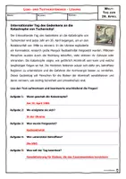 Vorschau - Unterrichtsreihen - 04-26 Internationaler Tag des Gedenkens an die Katastrophe von Tschernobyl - Seite 1