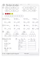 Vorschau - Test - Lernstandserhebung⎟Quiz: Mathe 1. Klasse - Seite 3