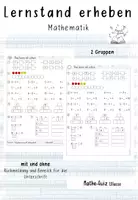 Vorschau - Test - Lernstandserhebung⎟Quiz: Mathe 1. Klasse - Deckblatt