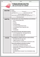 Vorschau - Arbeitsblätter - Sachtextanalyse – Schreibplan + Formulierungshilfen - Seite 2