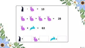 Vorschau - Spiele - Zahlenrätsel zu Ostern / Mathe-Rätsel - Seite 3