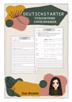 Vorschau - Arbeitsblätter - Rechtschreibgespräch Rechtschreibstarter Doppelkonsonanten - Deckblatt